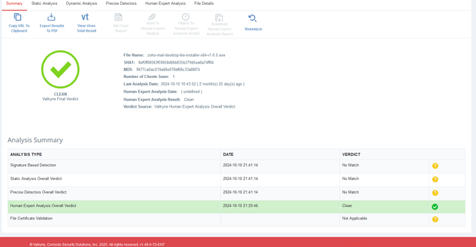 Zoho mail desktop exe