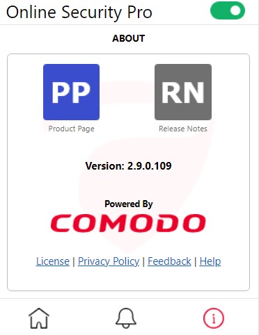 Comodo Online Security Pro