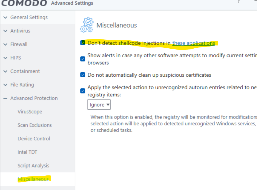 COMODO Internet Security 2025 Premium - Page 12 - Comodo Forum